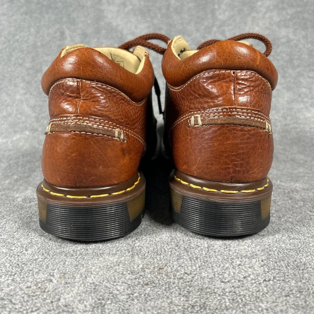 VTG Dr. Martens Chukka Boot 11525 Brown Pebbled Leather Moc Toe Men 10 Women 11